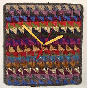 Kaffe-Fassett-Uhr